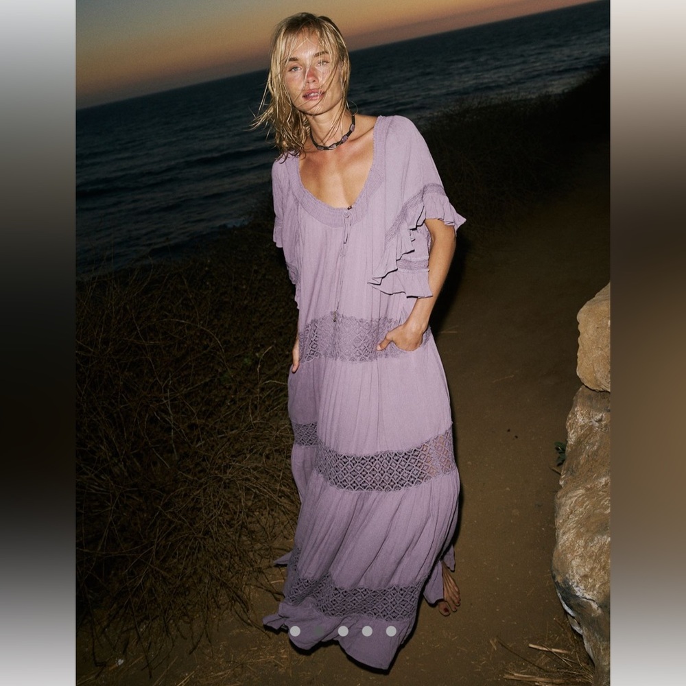 Free People Dream On maxi dress NWT size S
